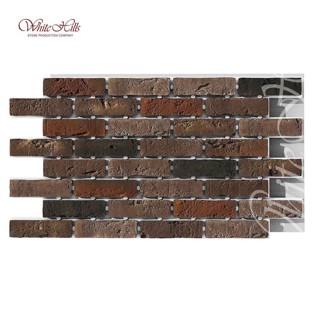 Термопанель с Лондон брик T304-60 White Hills 60 мм