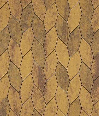 Тротуарная плитка СКОШЕННЫЙ ШЕСТИУГОЛЬНИК Искусственный камень Степняк Б.1.ШГ.6 Выбор 60 мм