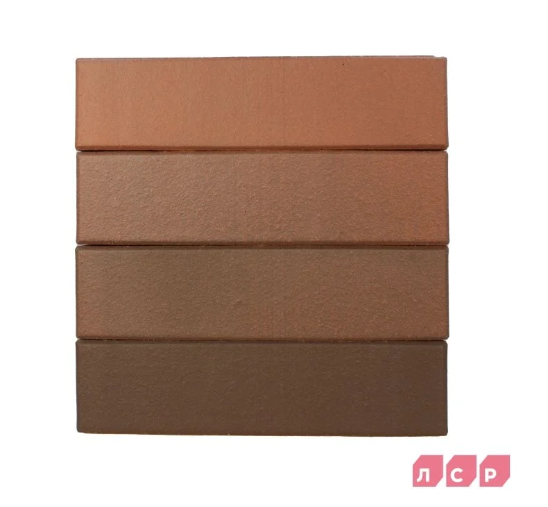 Кирпич лицевой красный флэш ультра 1 NF гладкий ЛСР