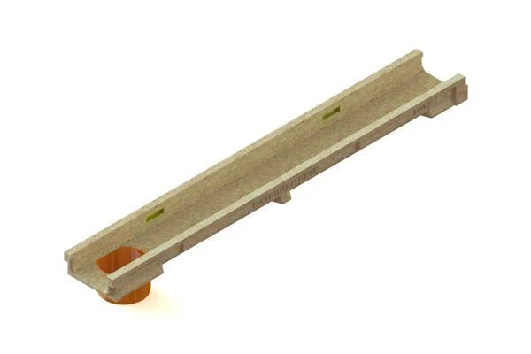 Лоток водоотводный полимербетонный Standartpark CompoMax Basic DN100 h60