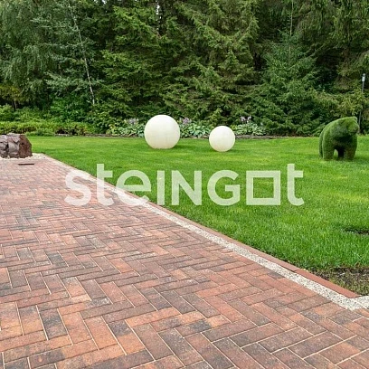 Тротуарная плитка Паркет Тигр Steingot 60 мм