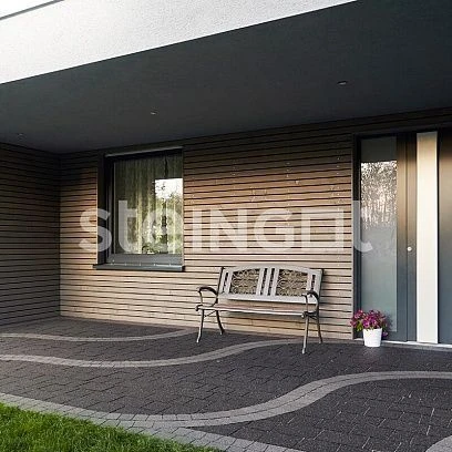 Тротуарная плитка Классика Арко Bianco Nero Steingot 60 мм