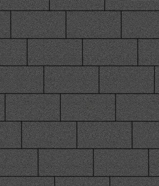 Тротуарная плитка ПРЯМОУГОЛЬНИК 300х150 Гранит Черный Б.10.П.8 Выбор 80 мм