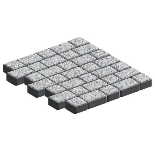 Плитка тротуарная Инсбрук Альт Дуо Мрамор BackWash SteinRus 40 мм