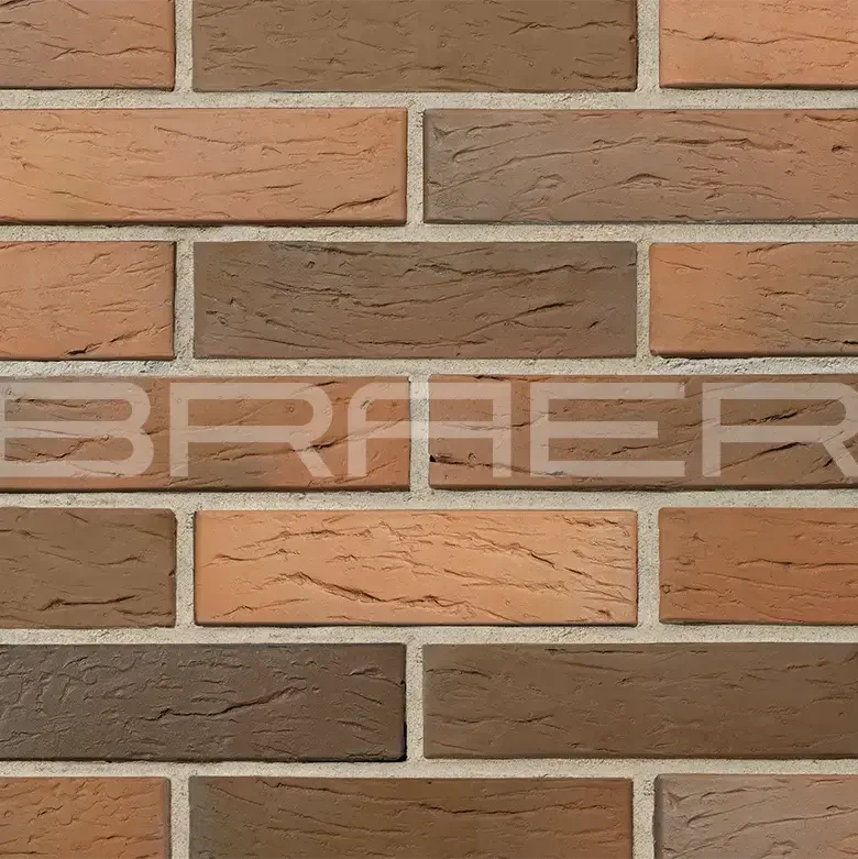 Кирпич облицовочный баварская кладка одинарный 1 NF риф М-150 Браер