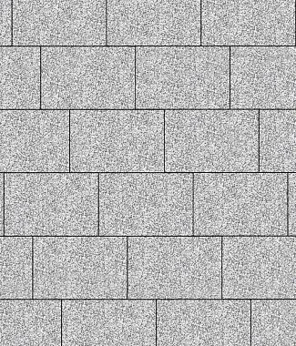 Тротуарная плитка ПРЯМОУГОЛЬНИК 750х500 Стоунмикс Белый с черным Б.14.П.8 Выбор 80 мм