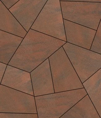 Тротуарная плитка ОРИГАМИ Искусственный камень Доломит Б.4.Фсм.8 Выбор 80 мм