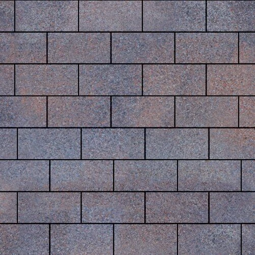 Брусчатка Прямоугольник Лайн Серый Гладкая SteinRus 60 мм