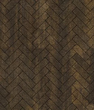 Тротуарная плитка ПАРКЕТ Листопад гранит Мокко Б.4.П.6 Выбор 60 мм