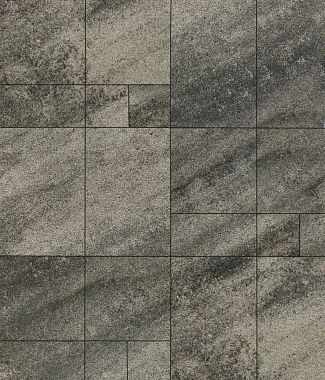 Тротуарная плитка Грандо Листопад гранит Осень Б.9.Фсм.6 Выбор 60 мм