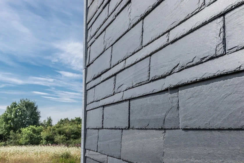 Плитка Сланец чёрный (натуральный скол) 100х 300 Pharaon