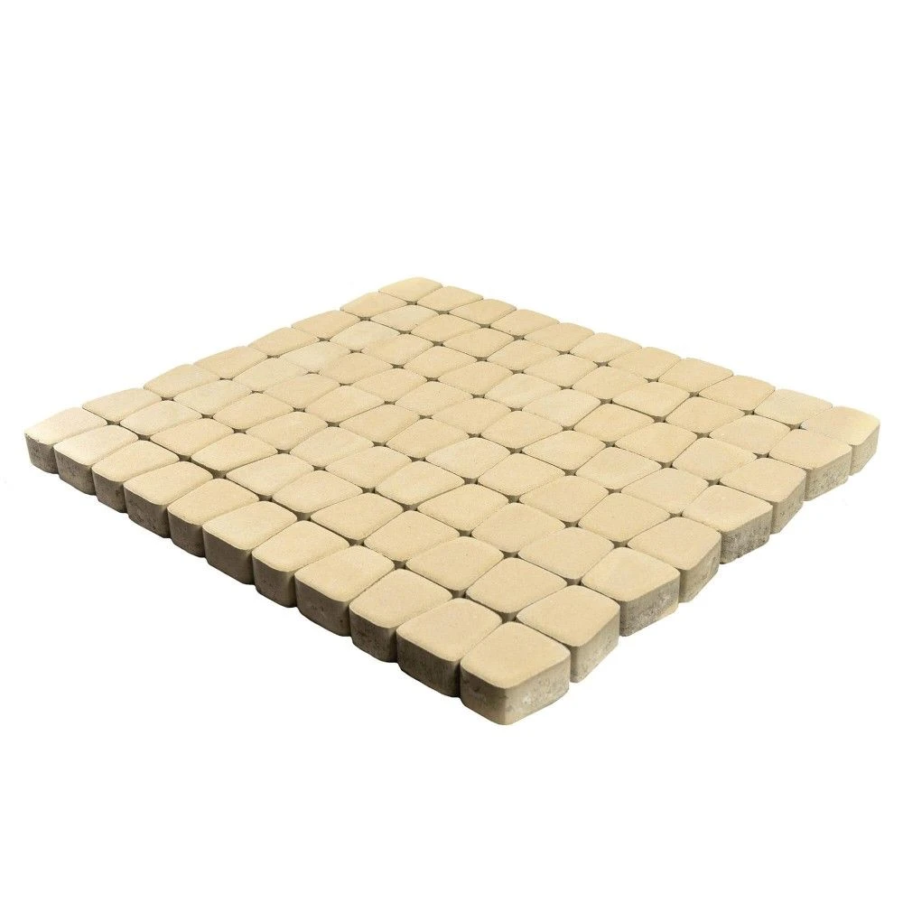 Тротуарная плитка Классико круговая, Песочный BRAER 60 мм