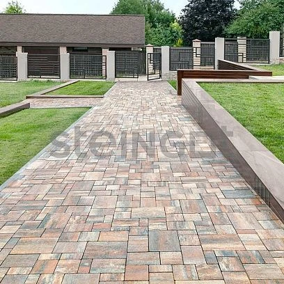 Тротуарная плитка Бавария Штайн Ферро Steingot 60 мм