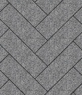 Тротуарная плитка ПРЯМОУГОЛЬНИК 600х200 Гранит Красный с черным Б.6.П.8 Выбор 80 мм