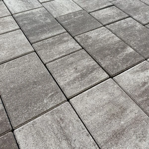 Тротуарная плитка КОЛОР МИКС №25 Шоколад НОВЫЙ ГОРОД 1НГ4Ф Нобетек 40 мм