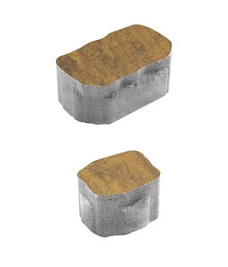 Тротуарная плитка АРЕНА Листопад гладкий Янтарь Б.1.АР.6 Выбор 60 мм