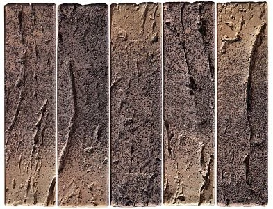 Кирпич облицовочный Браер Кладка Этна одинарный 1 NF Кора дуба