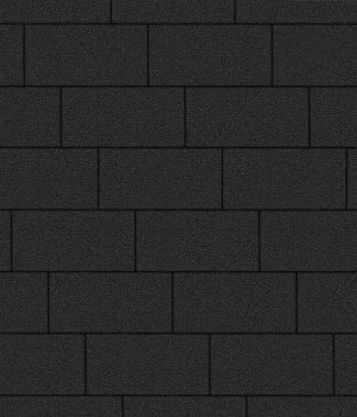 Тротуарная плитка ПРЯМОУГОЛЬНИК 300х150 Гранит Черный Б.10.П.8 Выбор 80 мм