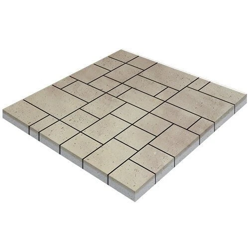 Тротуарная плитка Инсбрук Альпен Оливин Гладкая SteinRus 60 мм