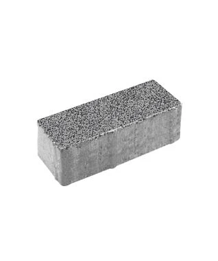 Тротуарная плитка ПРЯМОУГОЛЬНИК 600х200 Гранит Серый с черным Б.6.П.8 Выбор 80 мм