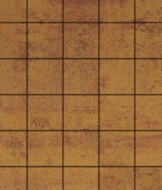 Тротуарная плитка КВАДРАТ 200х200 Листопад гладкий Мустанг Б.2.К.6 Выбор 60 мм