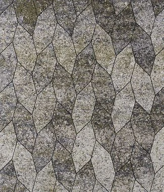 Тротуарная плитка СКОШЕННЫЙ ШЕСТИУГОЛЬНИК Искусственный камень Степняк Б.1.ШГ.6 Выбор 60 мм