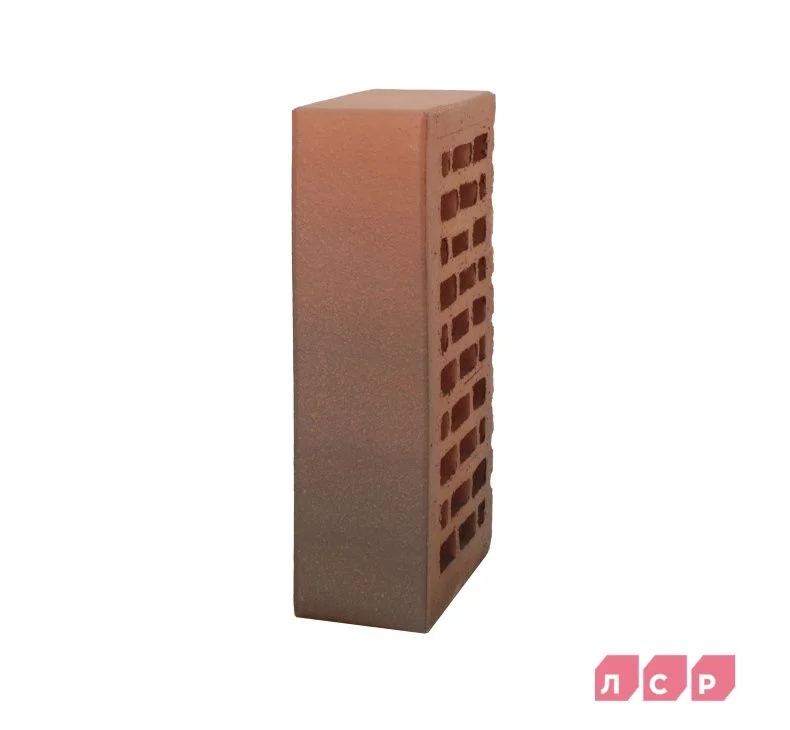 Кирпич лицевой красный флэш 1 NF гладкий ЛСР