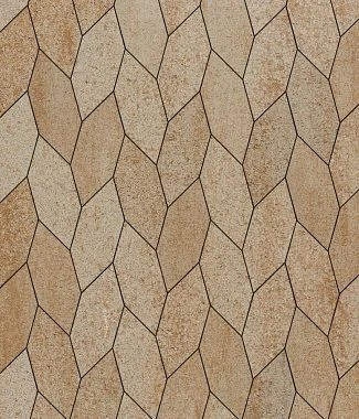 Тротуарная плитка СКОШЕННЫЙ ШЕСТИУГОЛЬНИК Искусственный камень Степняк Б.1.ШГ.6 Выбор 60 мм