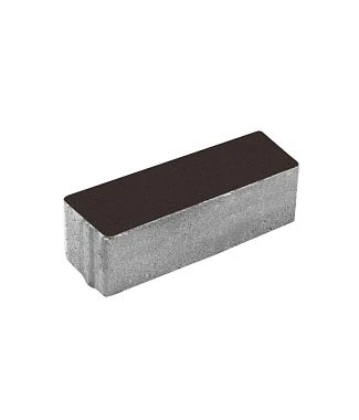 Тротуарная плитка ПРЯМОУГОЛЬНИК 600х200 Стандарт Коричневый Б.6.П.8 Выбор 80 мм