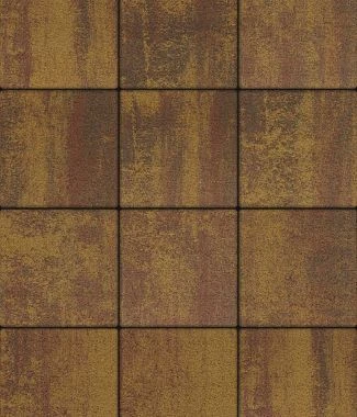 Тротуарная плитка КВАДРАТ 300х300 Листопад гранит Саванна Б.1.К.6 Выбор 60 мм