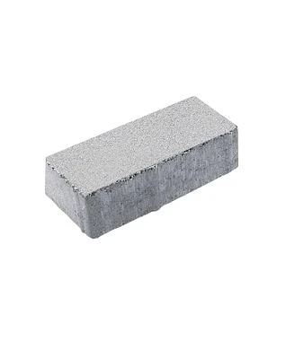 Тротуарная плитка ПРЯМОУГОЛЬНИК 240х120 Стандарт Белый Б.3.П.6 Выбор 60 мм