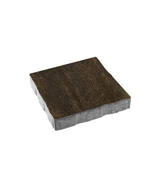 Тротуарная плитка КВАДРАТ 500х500 Листопад гранит Мокко Б.5.К.6 Выбор 60 мм