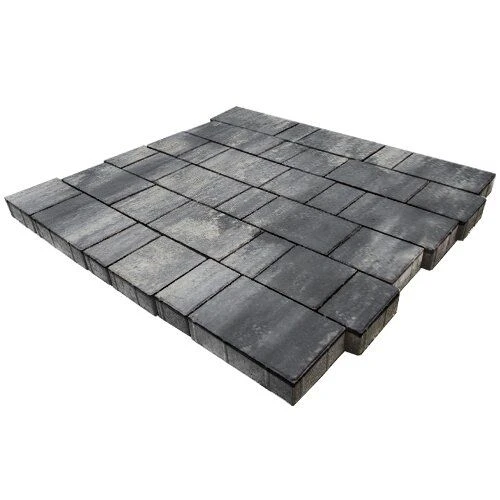 Плитка тротуарная Новый город Актау Гладкая SteinRus 40 мм