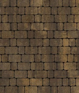 Тротуарная плитка АРЕНА Листопад гладкий Янтарь Б.1.АР.6 Выбор 60 мм