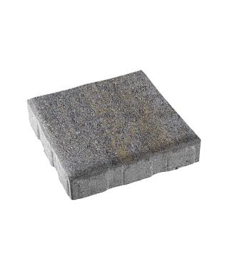 Тротуарная плитка КВАДРАТ 600х600 Искусственный камень Базальт Б.7.К.8 Выбор 80 мм