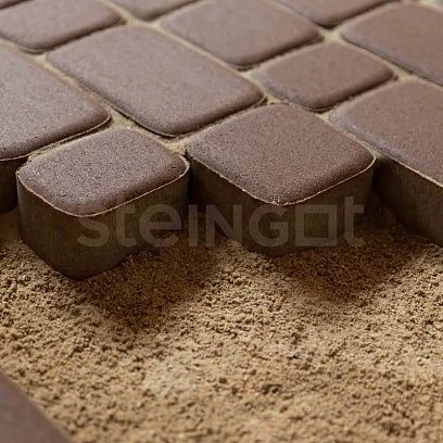 Тротуарная плитка Классика Коричневая Steingot 60 мм
