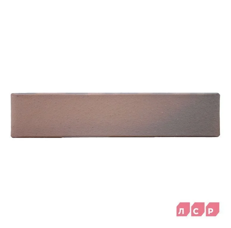 Клинкер фасадный светло-коричневый флэш Прага 0,71 NF гладкий ЛСР