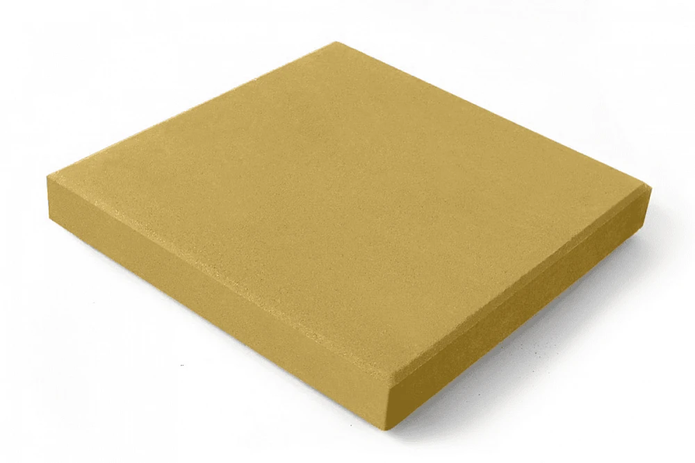 Тротуарная плитка Квадрат Нобетек 1К5Ф 400X400 Желтая 50 мм