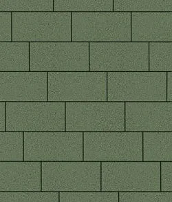 Тротуарная плитка ПРЯМОУГОЛЬНИК 300х150 Стандарт Зеленый Б.10.П.8 Выбор 80 мм