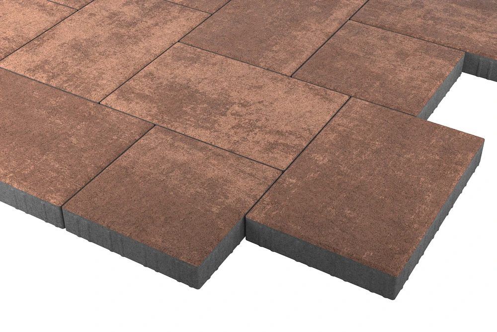 Тротуарная плитка Мозаика XL Мокко Stellard 60 мм