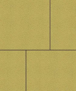 Тротуарная плитка КВАДРАТ Стандарт Желтый Б.7.К.8 Выбор 80 мм