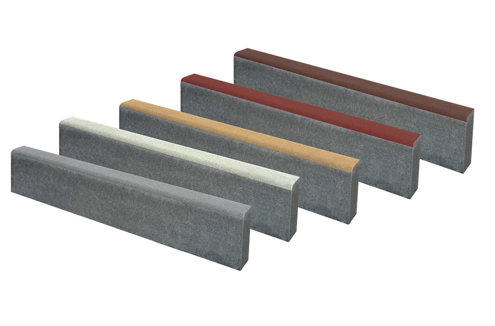 Бордюр тротуарный БР 100.20.8 белый Stellard