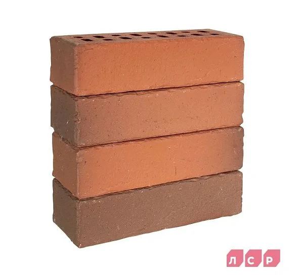 Клинкер фасадный красный флэшинг Ричмонд Ф 0,71 NF винтаж ЛСР