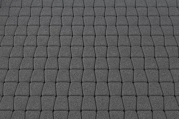 Тротуарная плитка Классико Черный агат Stellard 60 мм