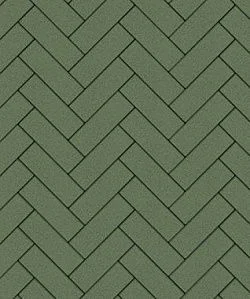 Тротуарная плитка ПРЯМОУГОЛЬНИК 600х200 Стандарт Зеленый Б.6.П.8 Выбор 80 мм