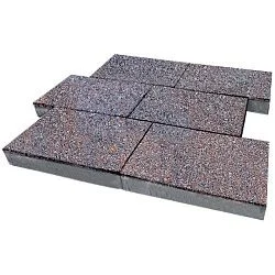 Тротуарная плитка Парк Плейс Рица BackWash SteinRus 80 мм