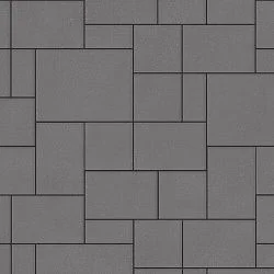 Тротуарная плитка Инсбрук Альпен Серый Гладкая SteinRus 60 мм