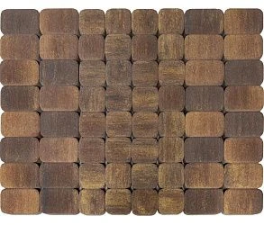 Тротуарная плитка Классико Дуо, Мальва BRAER 40 мм