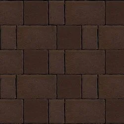 Тротуарная плитка Старый город Коричневый Гладкая SteinRus 60 мм