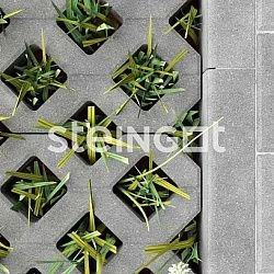 Газонная решетка Серая Steingot 100 мм